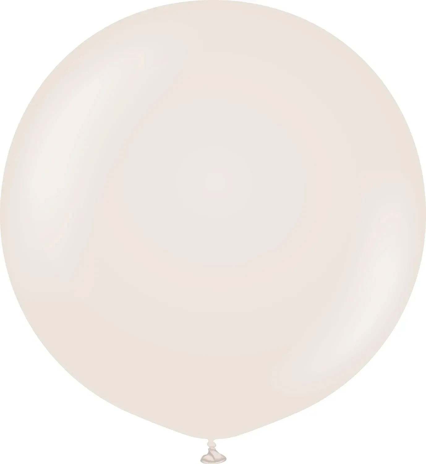 Kalisan Latex Balloons Retro White Sand 24in - 2 pieces