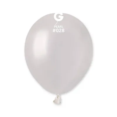 Metal Pearl #028 5in - 100 pieces
