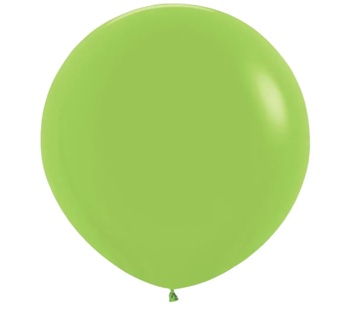 Sempertex Latex Balloons Deluxe Key Lime 3 foot giant size 36in - 2 pieces