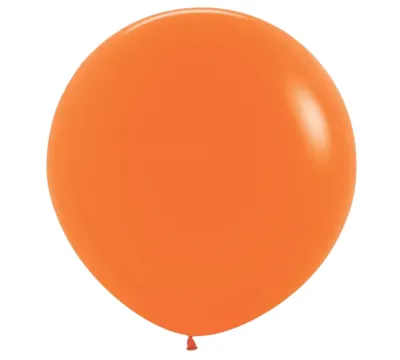 Sempertex Latex Balloons Fashion Orange 3 foot giant size 36in - 2 pieces