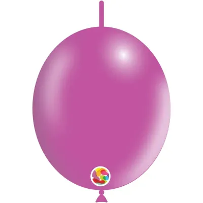 Balloonia Latex Balloons Standard Fuchsia 6in - 100 pieces