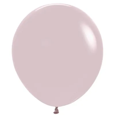 Sempertex Latex Balloons Pastel Dusk Rose 18in - 25 pieces