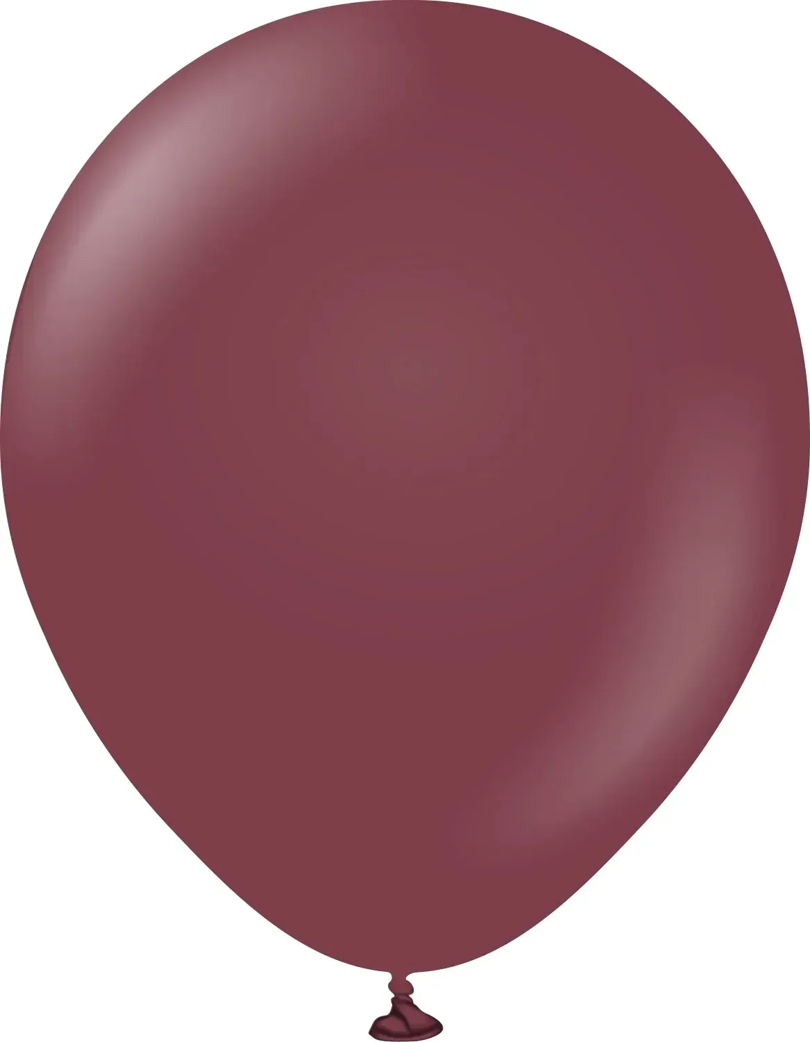 Kalisan Latex Balloons Standard Burgundy 18in - 25 pieces