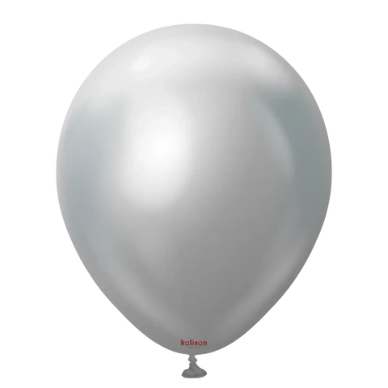 Kalisan Latex Baloons Mirror Silver  12in - 250 pieces