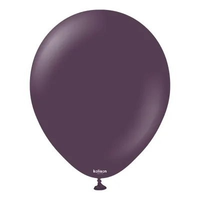 Kalisan Latex Balloons Standard Plum 12in - 100 pieces