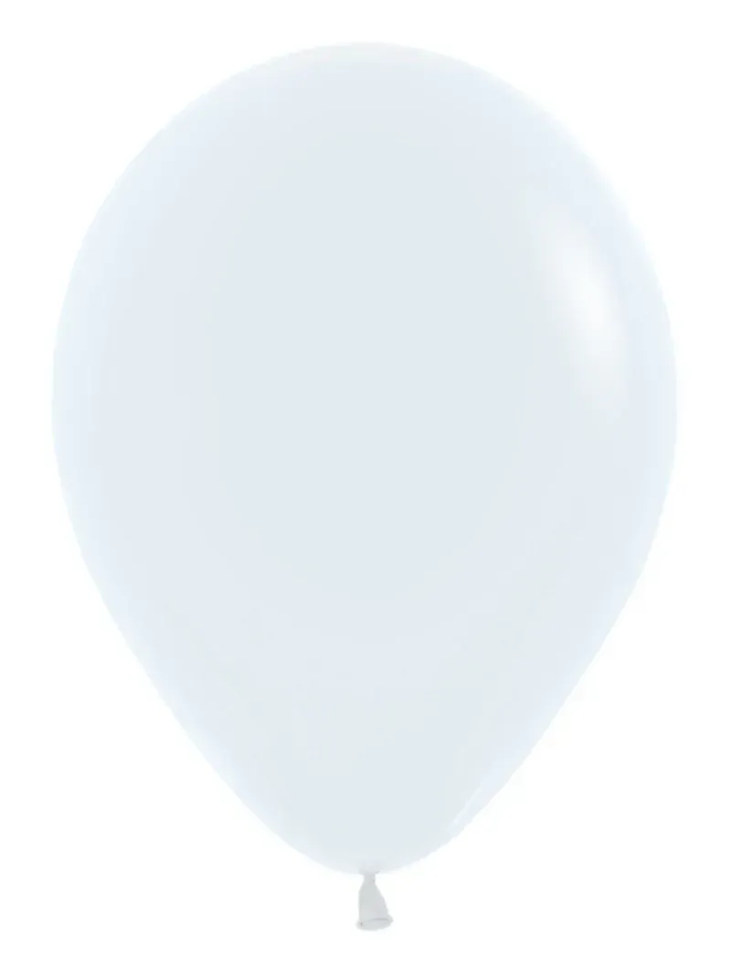 Sempertex Latex Balloons Fashion White 11in- 100 pieces