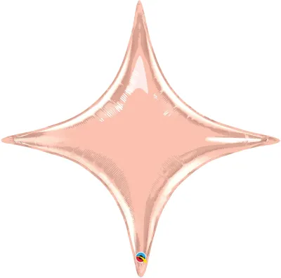 Foil Balloon Starpoint Rose Gold 40in