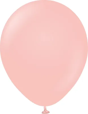 Kalisan Latex Balloons Standard Baby Pink 18in - 25 pieces