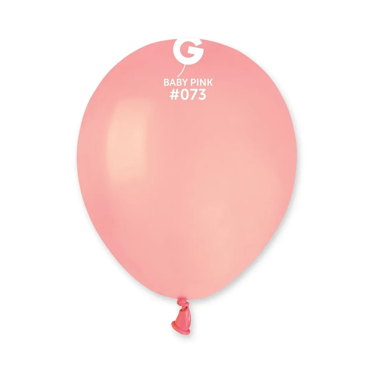 Standard Baby Pink #073 5in - 100 pieces