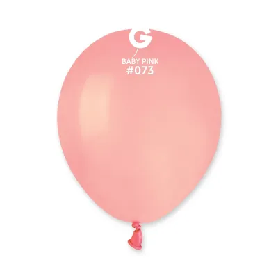 Standard Baby Pink #073 5in - 100 pieces
