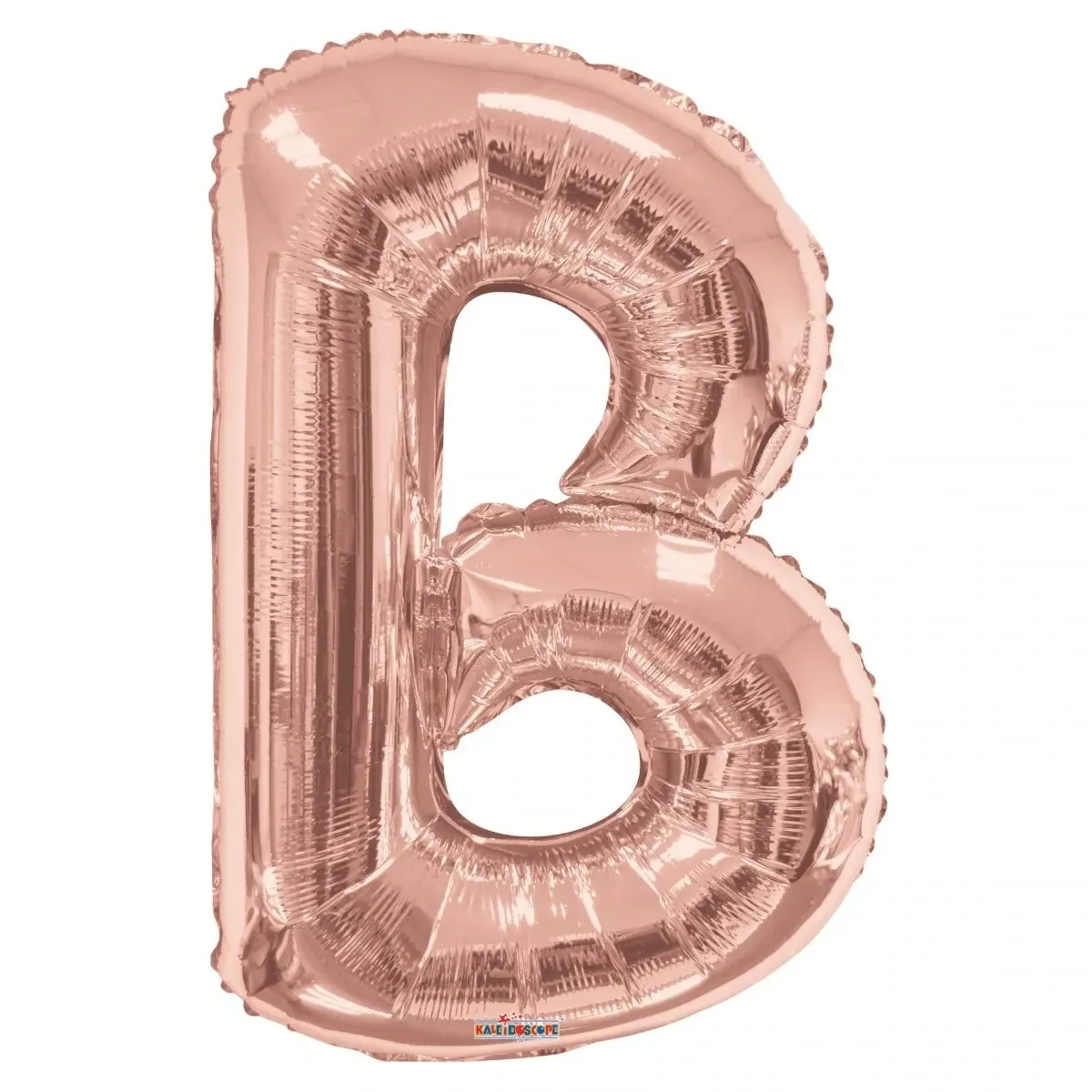 Foil Balloon Letter B Rose Gold 34in