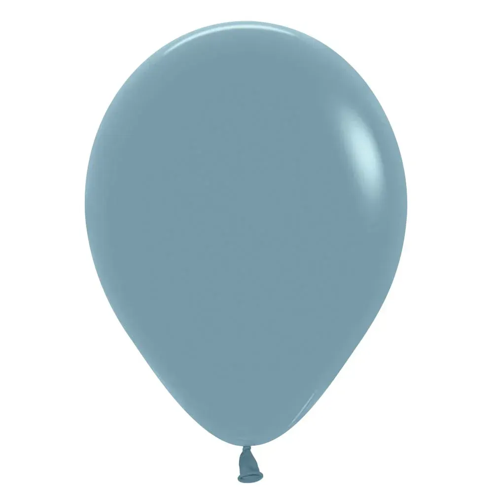 Sempertex Latex Balloons Pastel Dusk Blue 11in - 100 pieces