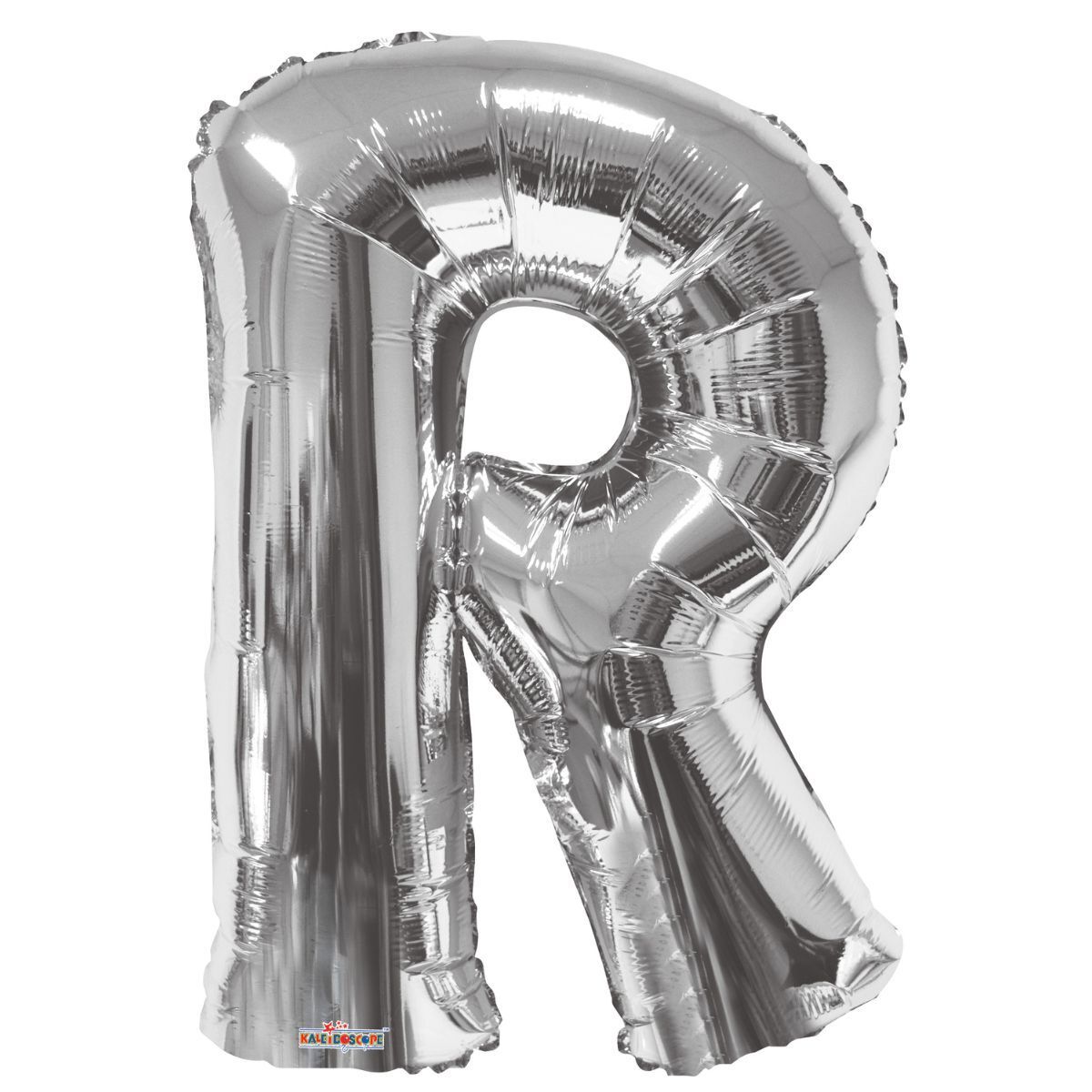 Foil Balloon Letter R Silver 34in