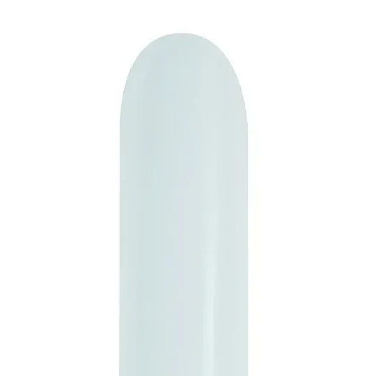 Sempertex Entertainer Latex Balloons Fashion White Twisting Nozzle Up 260 - 50 pieces