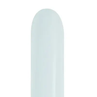 Sempertex Entertainer Latex Balloons Fashion White Twisting Nozzle Up 260 - 50 pieces