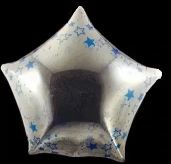Foil Balloon Star Clear 22in