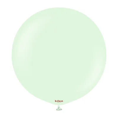 Kalisan Latex Balloons Macaron Pale Green  24in - 2 pieces