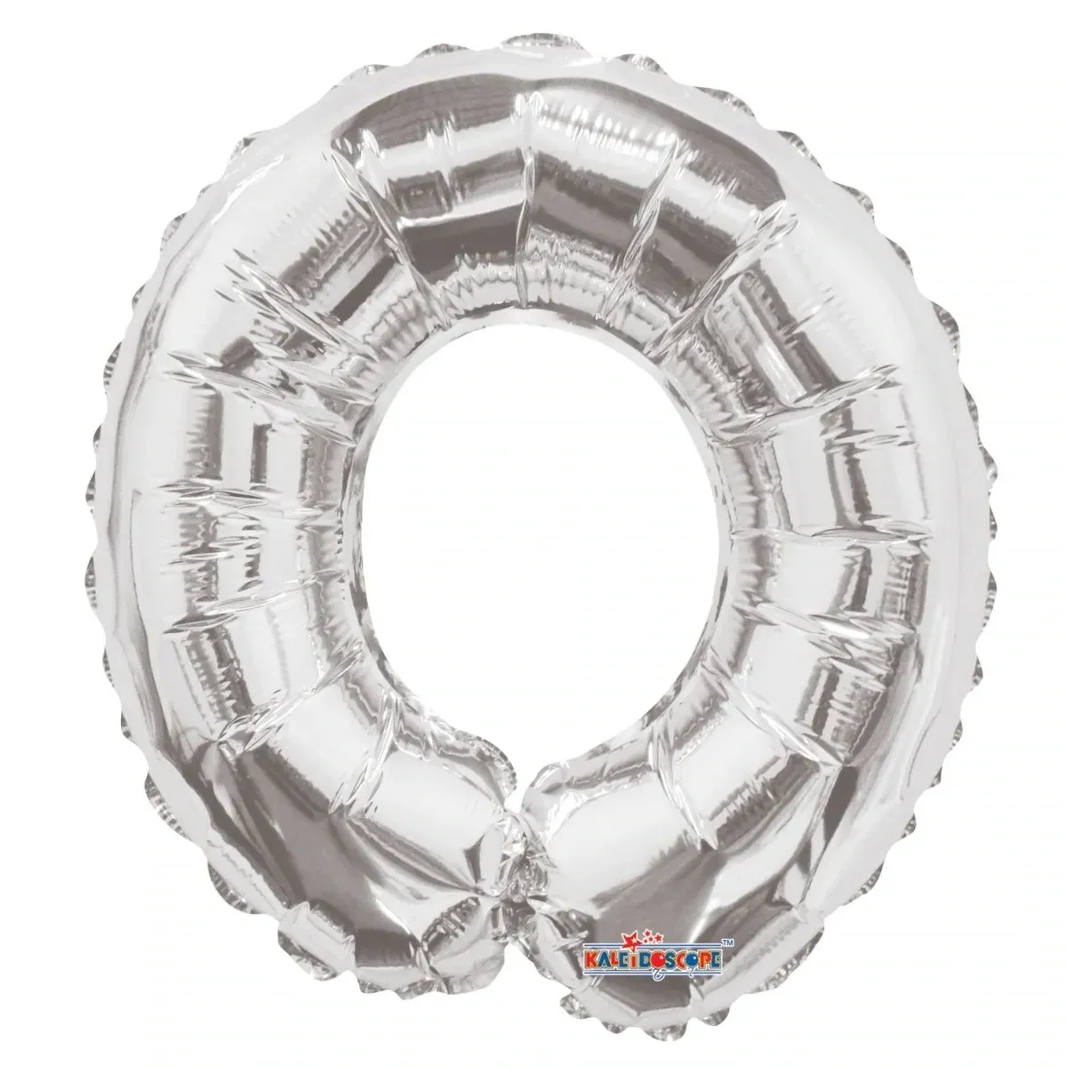 Foil Balloon Letter O Silver 14in