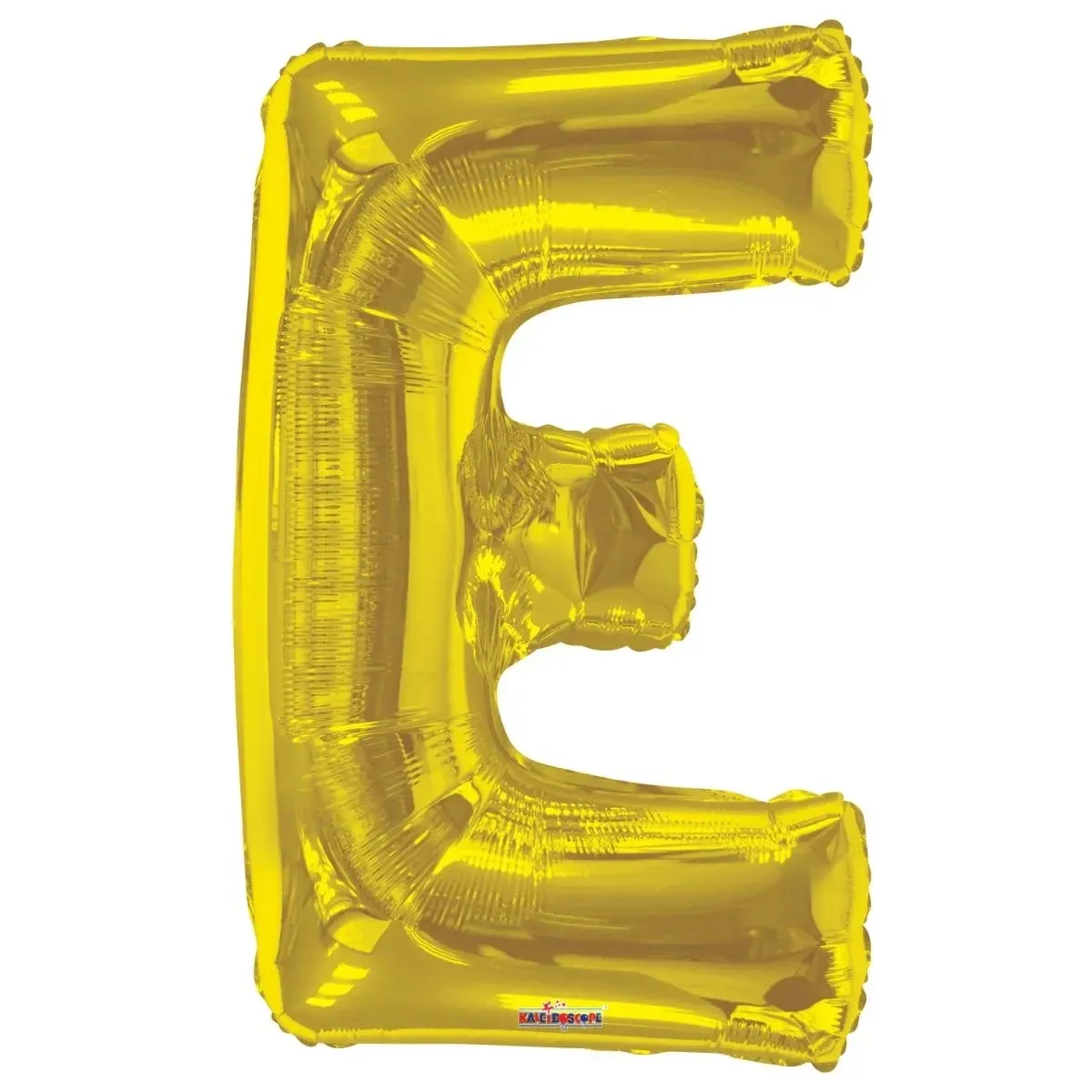 Foil Balloon Letter E Gold 34in
