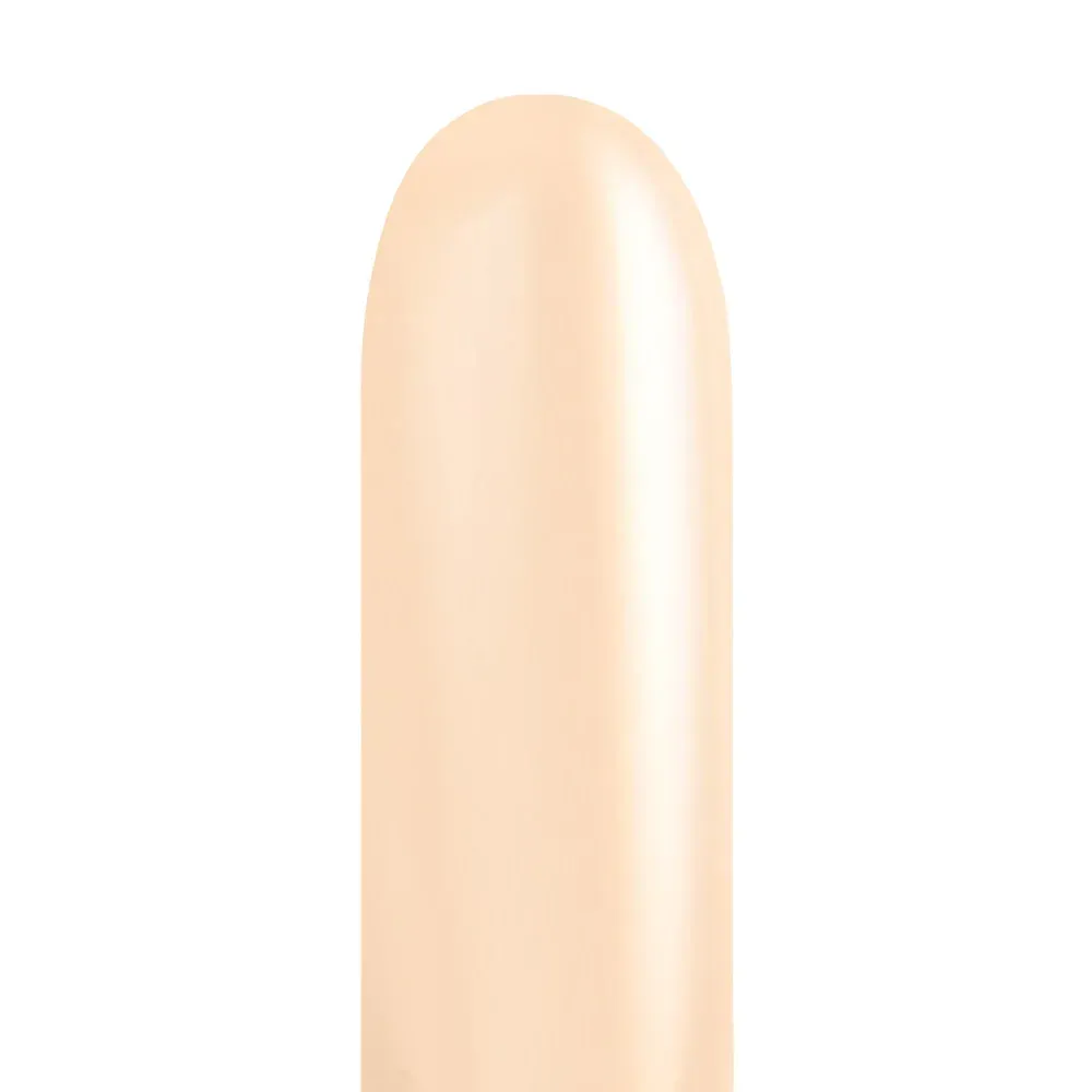 Sempertex Latex Balloons Pastel Matte Malibu Peach 260in - 50 pieces