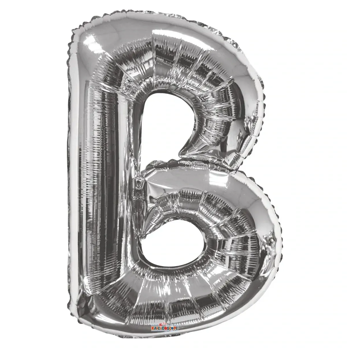 Foil Balloon Letter B Silver 34in