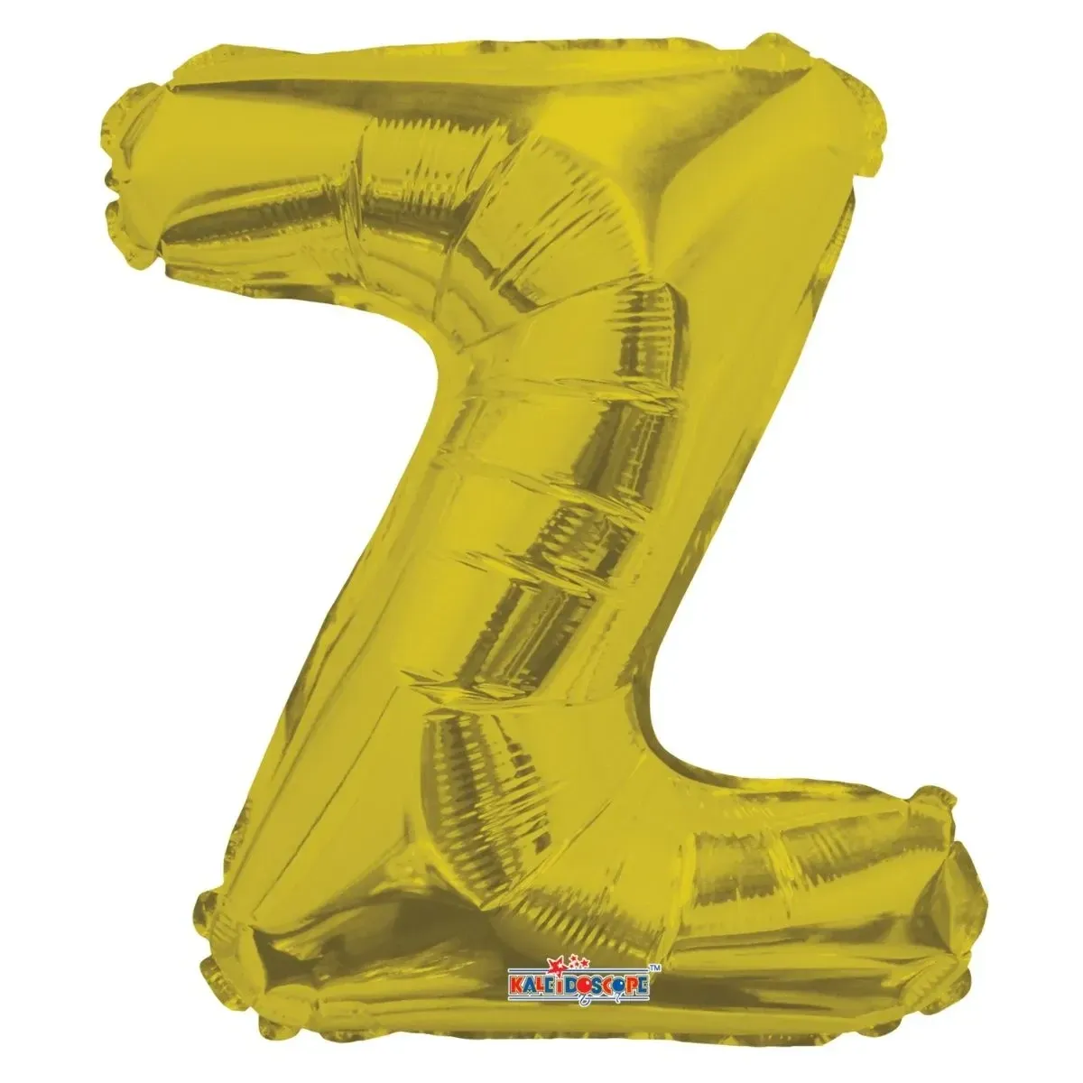 Foil Balloon Letter Z Gold 14in