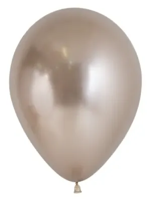 Sempertex Latex Balloons Reflex Champagne 5in - 100 pieces