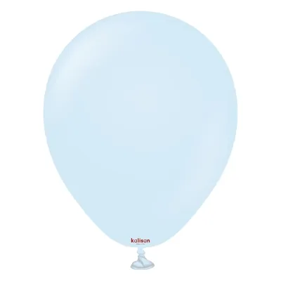 Kalisan Latex Balloons Macaron Baby Blue 5in - 100 pieces