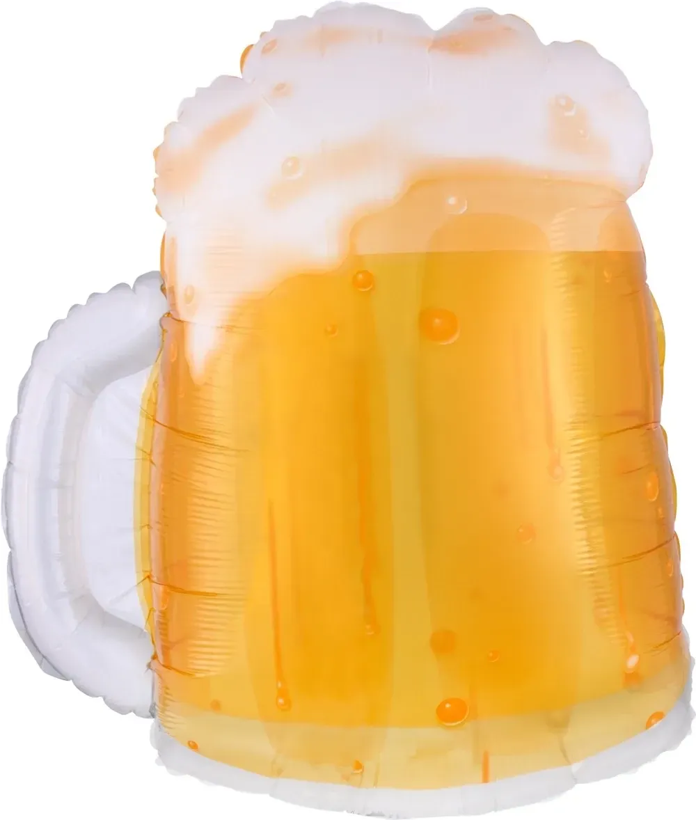 23" Beer Mug Transparent