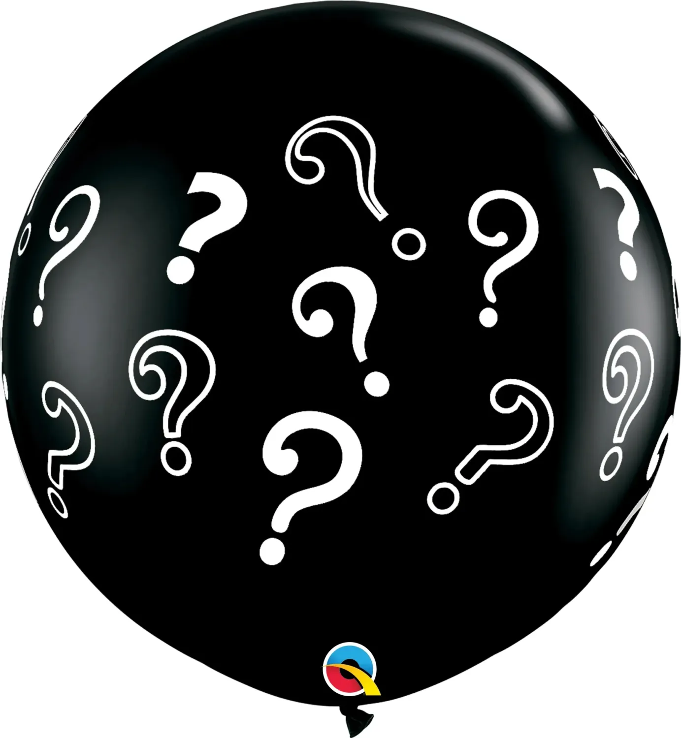 Question Marks Latex Balloon