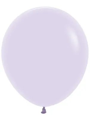 Sempertex Latex Balloons Pastel Matte Lilac 18in - 25 pieces