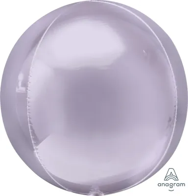 Foil Balloon Orbz Pastel Lilac 16in