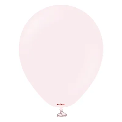 Kalisan Latex Balloons Macaron Pale Pink 5in - 100 pieces