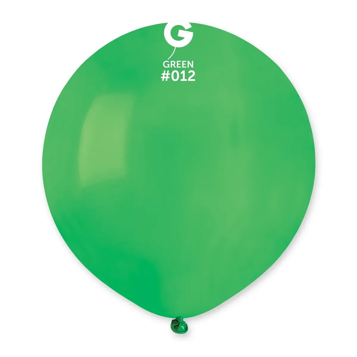 Gemar Latex Balloons Standard Green #012 19in - 25 pieces