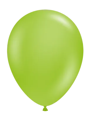 Tuftex Latex Balloons Lime Green 5in - 50 pieces