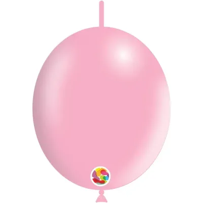 Balloonia Latex Balloons Matte Baby Pink 6in - 100 pieces