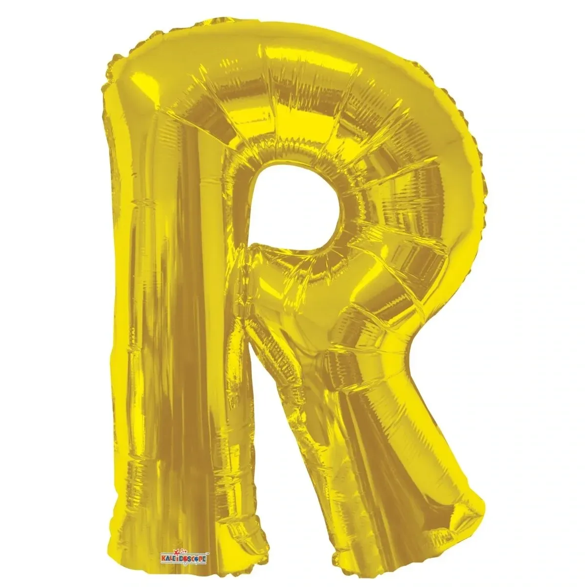Foil Balloon Letter R Gold 34in