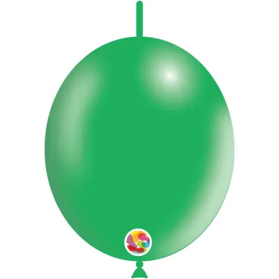 Balloonia Latex Balloons Standard Green 6in - 100 pieces