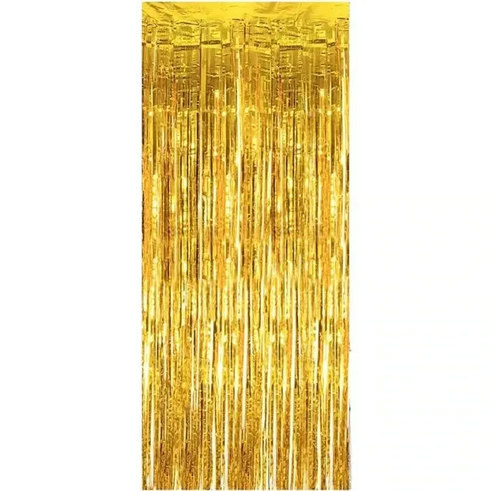 Gold Fringe Curtain 40"x78"
