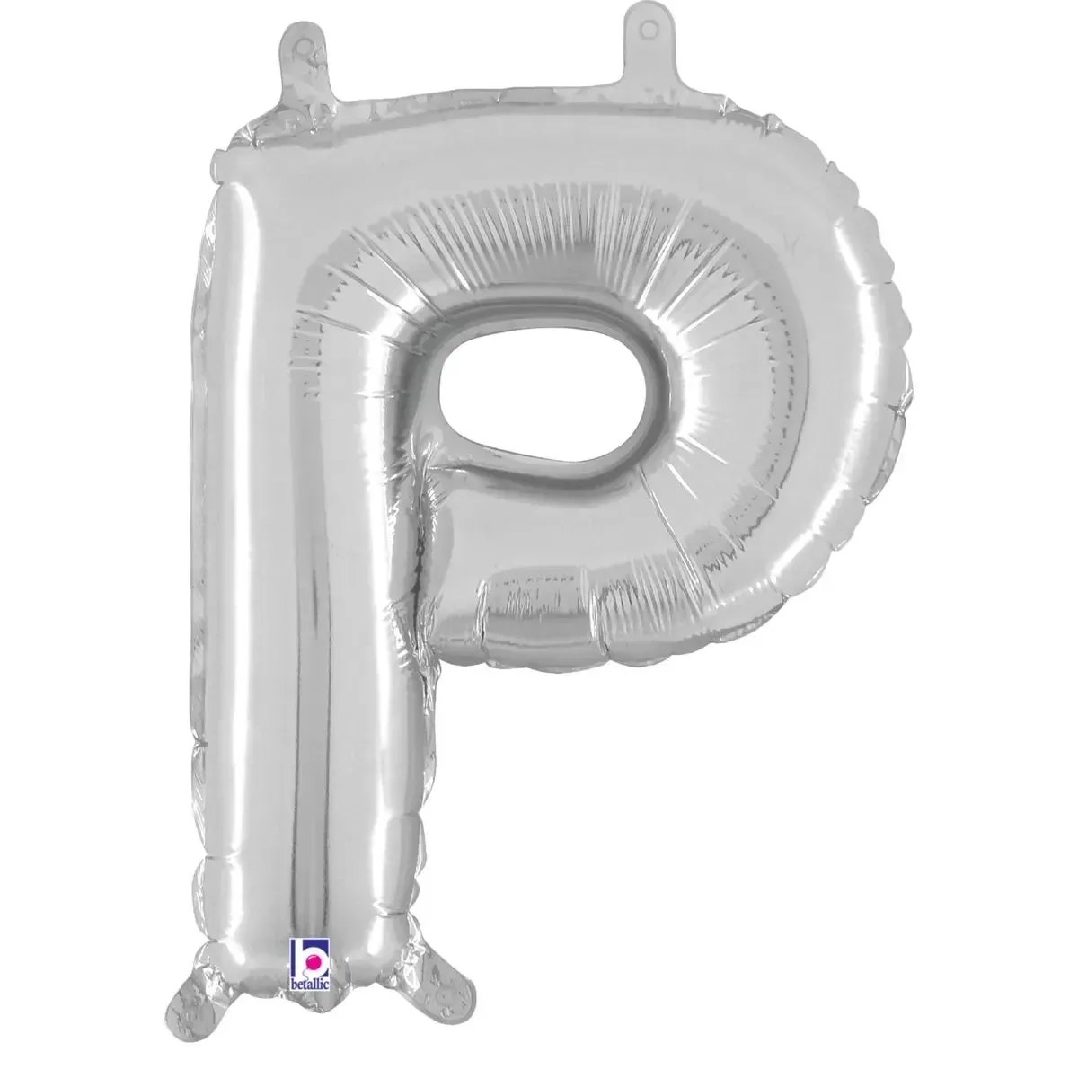 Silver Letter P 14"