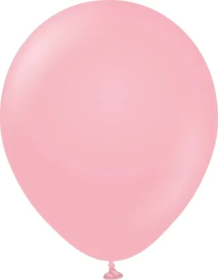 Kalisan Latex Balloons Standard Flamingo Pink 18in - 25 pieces