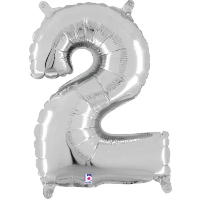 Silver Number 2 14"