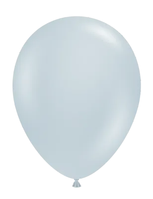 Tuftex Latex Balloons Fog 17in - 50 pieces