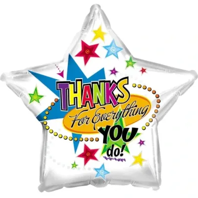 17" Thanks For Everything Star