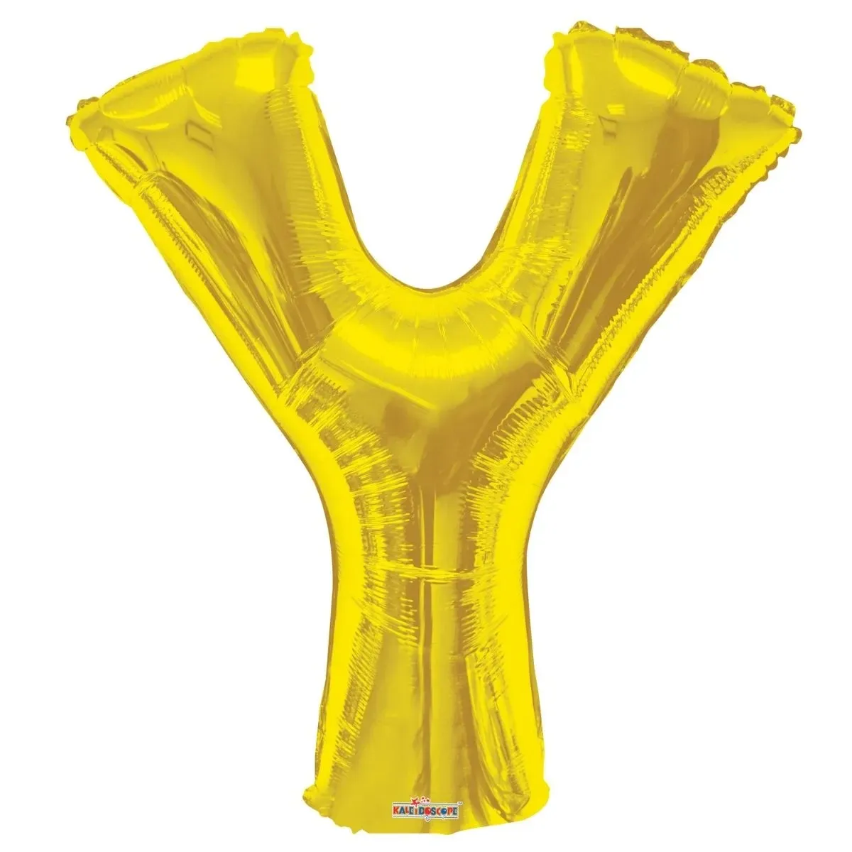 Foil Balloon Letter Y Gold 34in