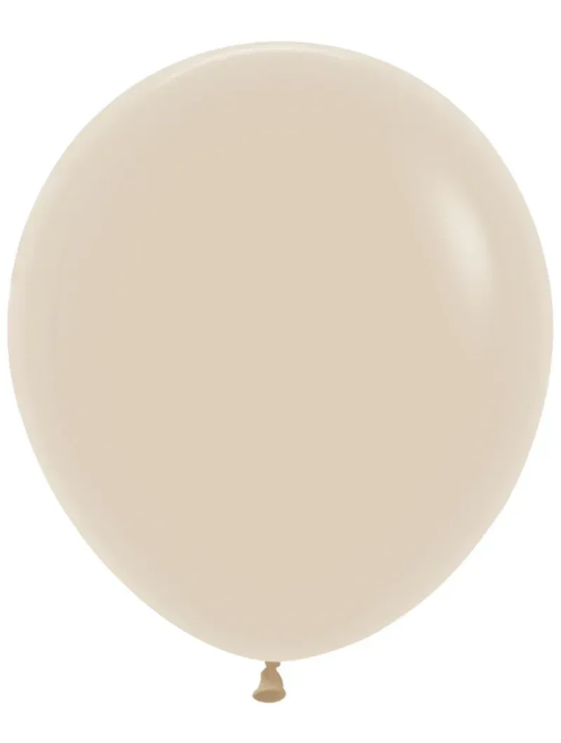 Sempertex Latex Balloons Deluxe White Sand  36in- 2pieces
