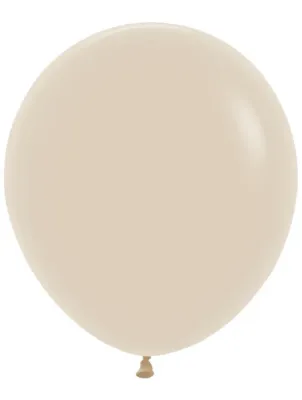 Sempertex Latex Balloons Deluxe White Sand  36in- 2pieces