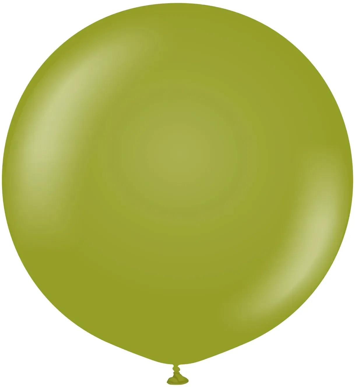 Kalisan Latex Balloons Retro Olive 36in - 2 pieces