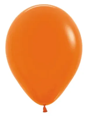 Sempertex Latex Balloons Fashion Orange 5in- 100 pieces