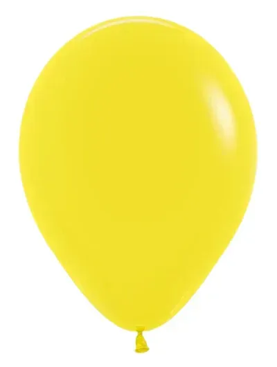 Sempertex Latex Balloons Fashion Yellow 11in- 100 pieces